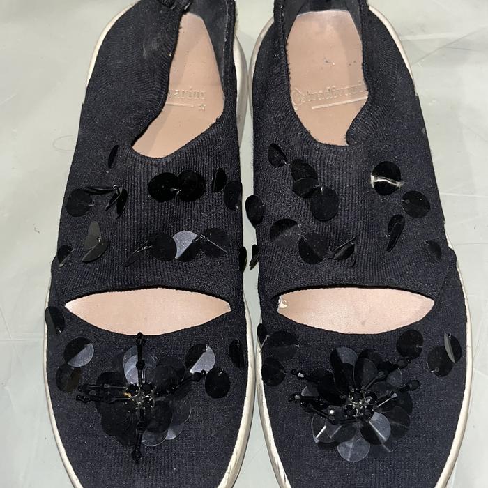 Sepatu slip-on sneakers stradivarius | slip-on stradivarius women shoe