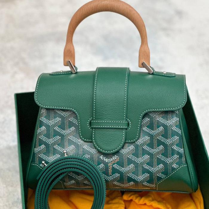 GOYARD MINI SAIGON VERT GREEN