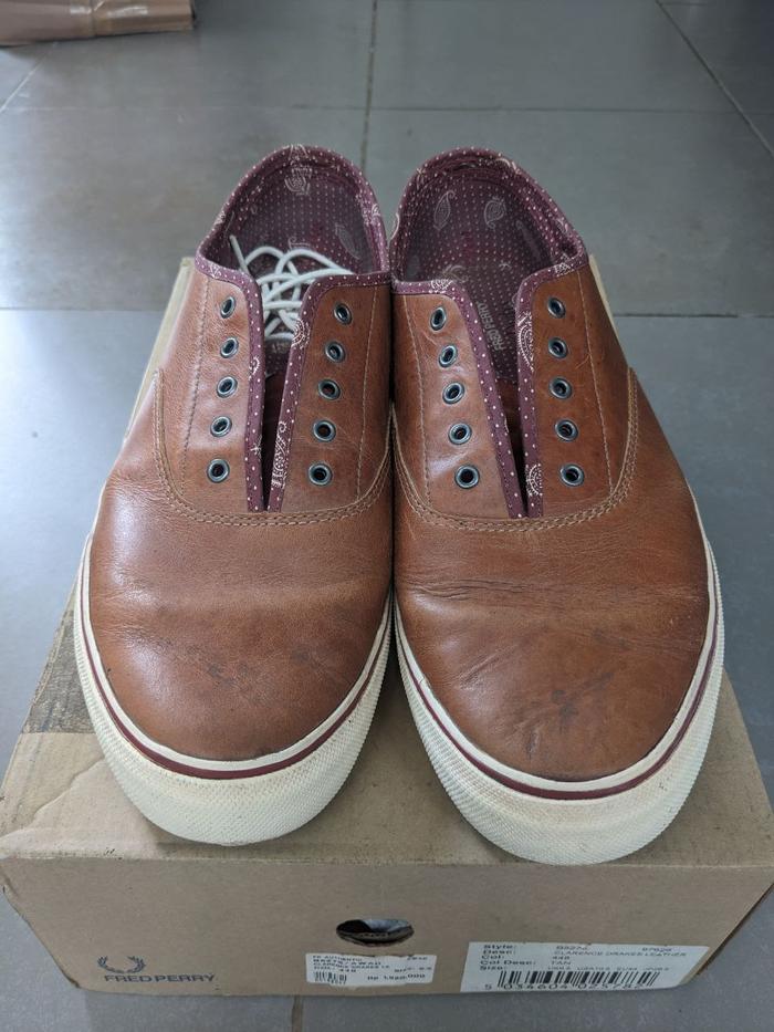 CUCI GUDANG Adidas Originals Gazelle + Fred Perry Drake - PRELOVED