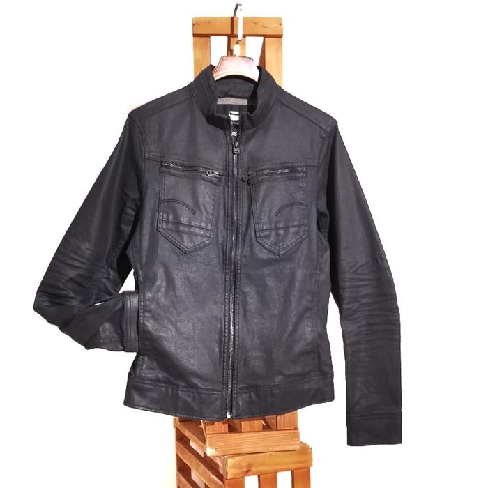 G Star Raw Denim Jacket Black Original Authentic not Nudie
