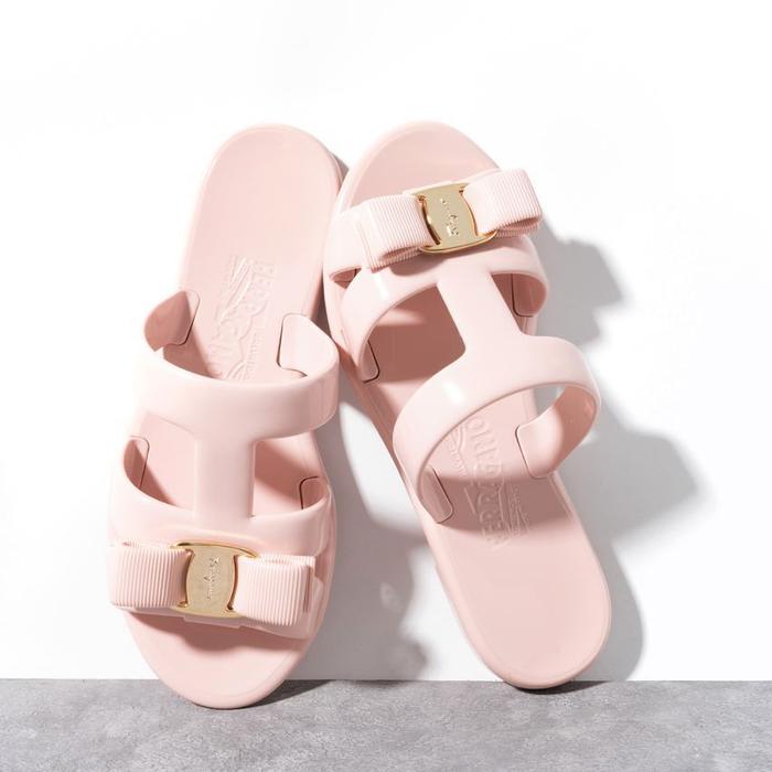 SALVATORE FERRAGAMO Lylia jelly sandal Pink
