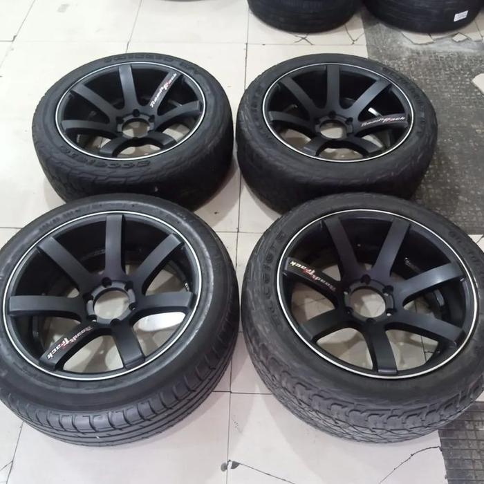 VELG MOBIL BEKAS LENSO RING 20X9 PCD 6X139 ET15 UNTUK PAJERO,FORTUNER