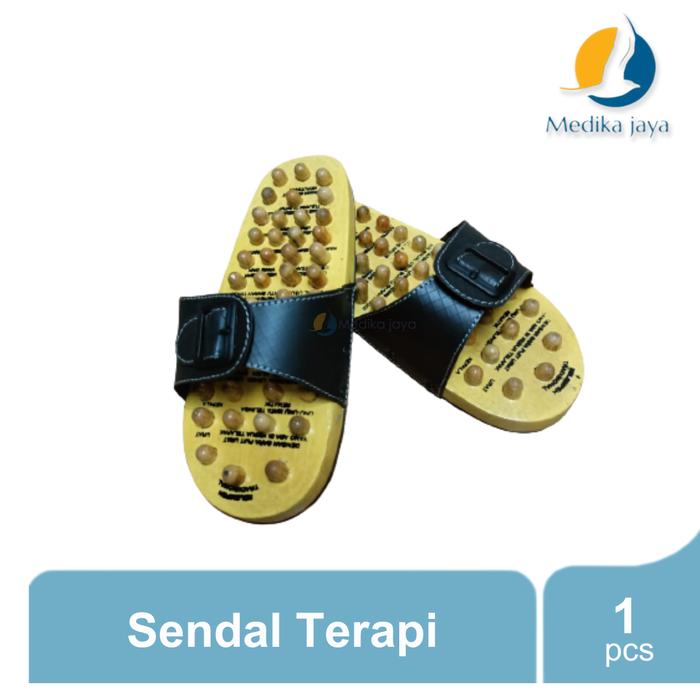 Sandal Terapi Kesehatan / Sendal Kesehatan Kayu / Sandal Refleksi / Se