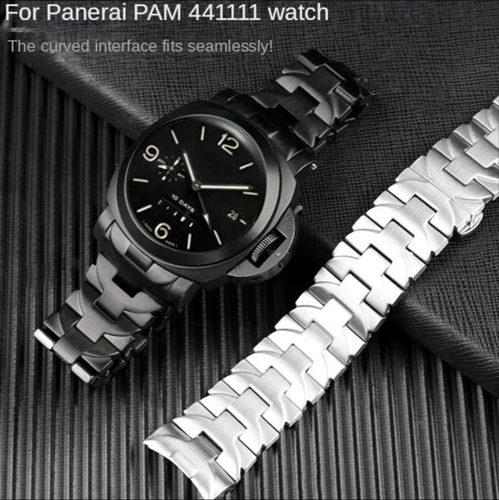 panerai 24mm stainless strap