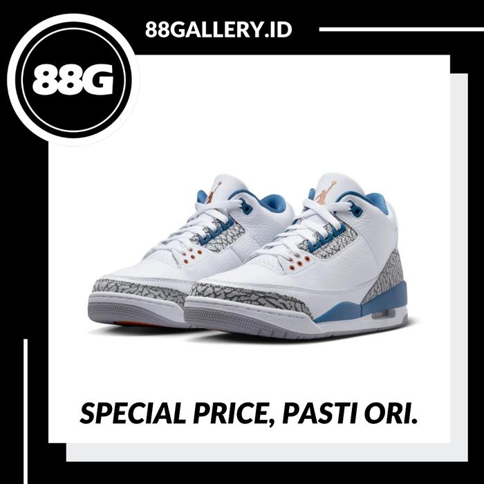Air Jordan 3 Wizards 100% Original