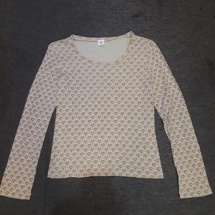 Issey miyake sunao kuwahara longsleeve tops  shirt