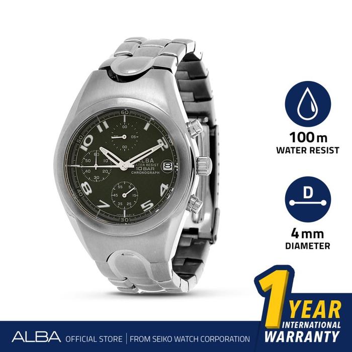 Alba Man Chronograph Quartz Stainless Steel AJN085