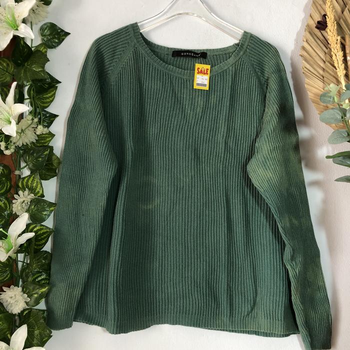 Sweater Hijau Gonegani