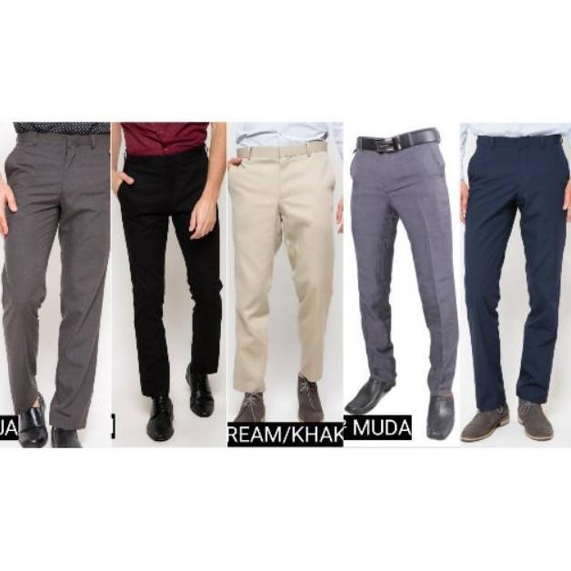 \\BEST SELLER// CELANA FORMAL&CHINOS STANLEY ADAM SLIMFIT ORIGINAL