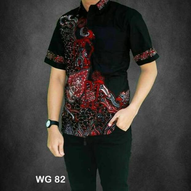 \\BEST SELLER// Kemeja batik pria WG82