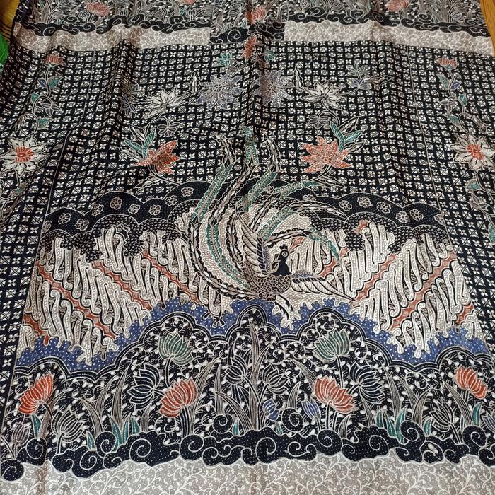 kain batik tulis sutra atbm asli pola kemeja jogja solo