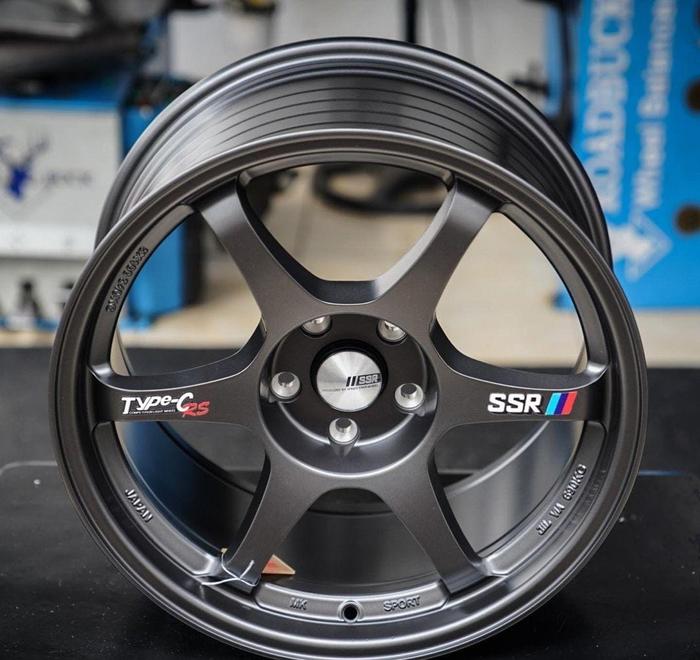 velg ssr type c rs ring 18 velg flow forming civic turbo xpander r18
