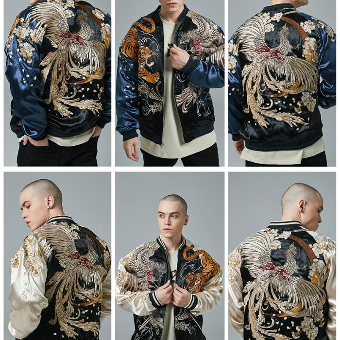RYU TORA SUKAJAN REVERSIBLE ORIGINAL JAPAN TAG HARAKIRI