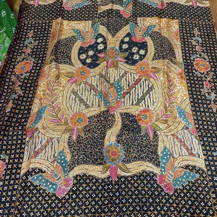 kain batik tulis asli sutra atbm pola kemeja jogja solo