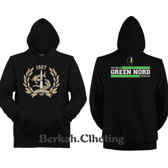 \\BEST SELLER// Hoodie jaket green nord Persebaya // Jaket sweater