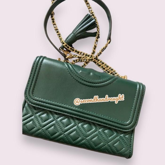 preloved tory burch fleming small norwood