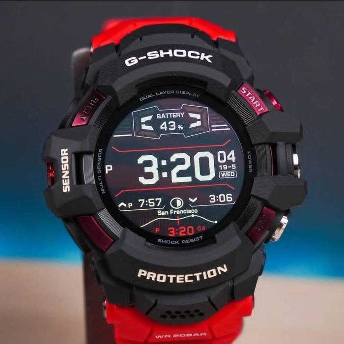 Jam Tangan G-shock GSW-H1000-1A4 / Gshock GSWH1000 Red Black
