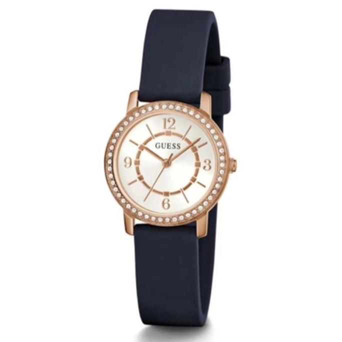 GUESS GW0469L2 Jam Tangan Rubber Analog Wanita Original