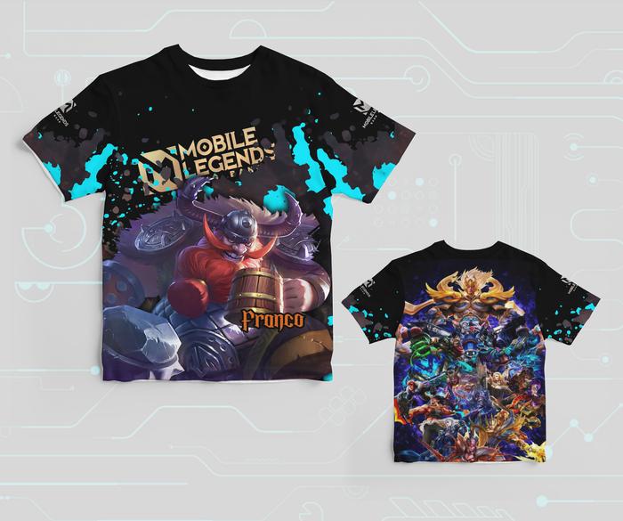 Baju/Kaos Anak Game Mobile Legend Hero FRANCO