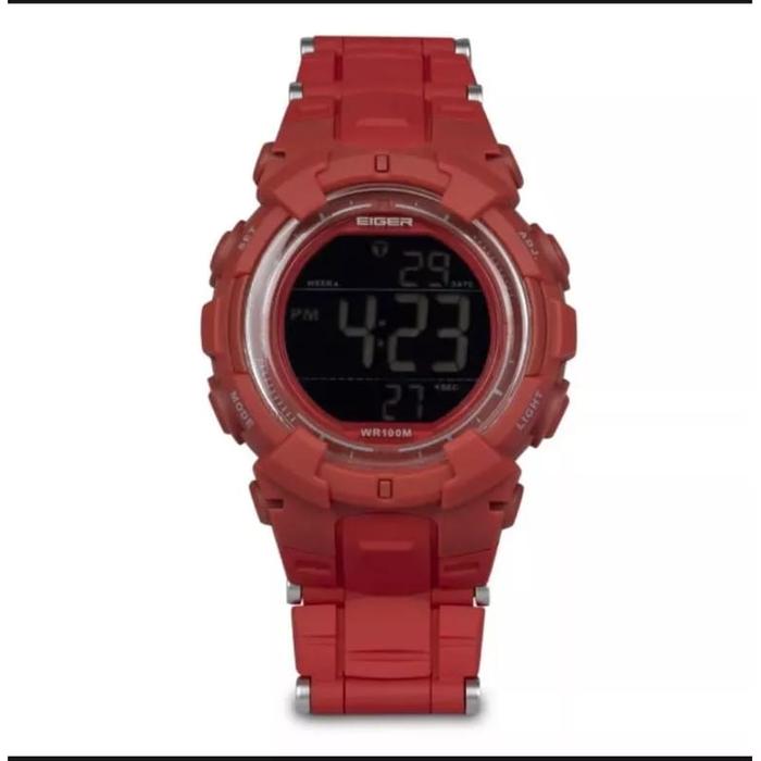 EIGER JAM TANGAN ORIGINAL WHITNEY WATCH RED WS