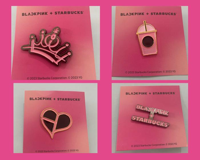 PIN Starbucks x Blackpink / Starbucks Blackpink Pin