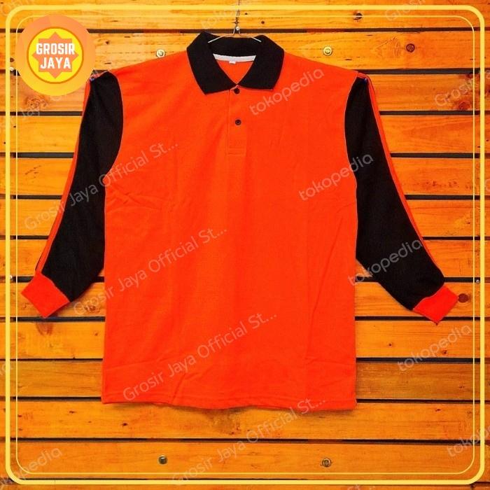 Kaos PPSU lengan panjang polos / Katun Weffer