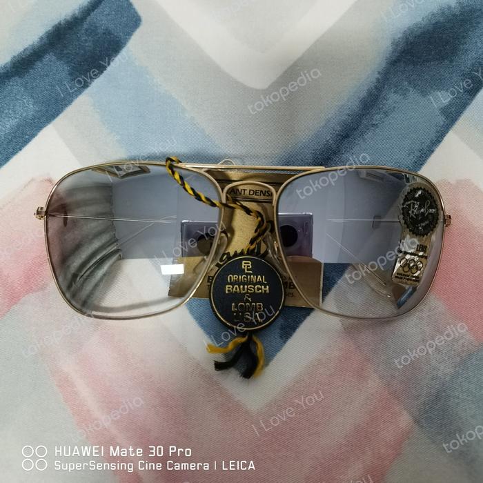 Rayban USA BL Bausch & Lomb aviator caravan 58 collector trupilot
