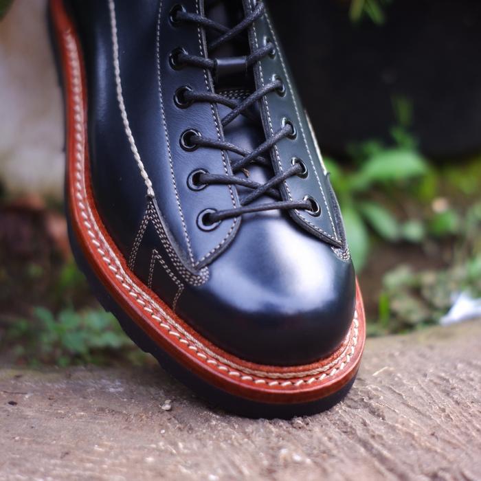 Monkey Boots Goodyear Welt - Sepatu Monkey Boots Kulit Sapi Asli