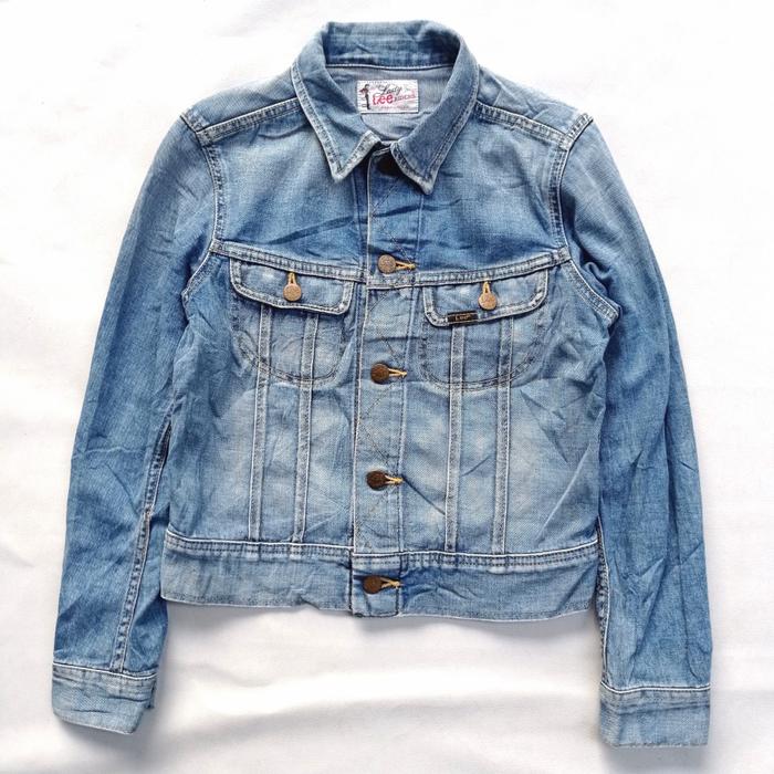 vintage Lady Lee Riders sanforized denim trucker jacket casual