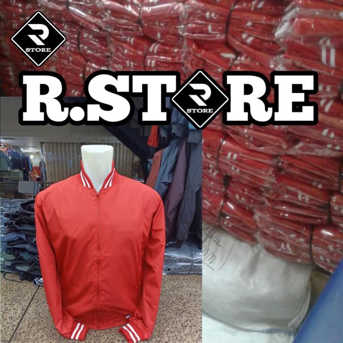 JAKET BOMBER MERAH/JAKET BOMBER PARTAI/JAKET BOMBER POLOS/TERBARU