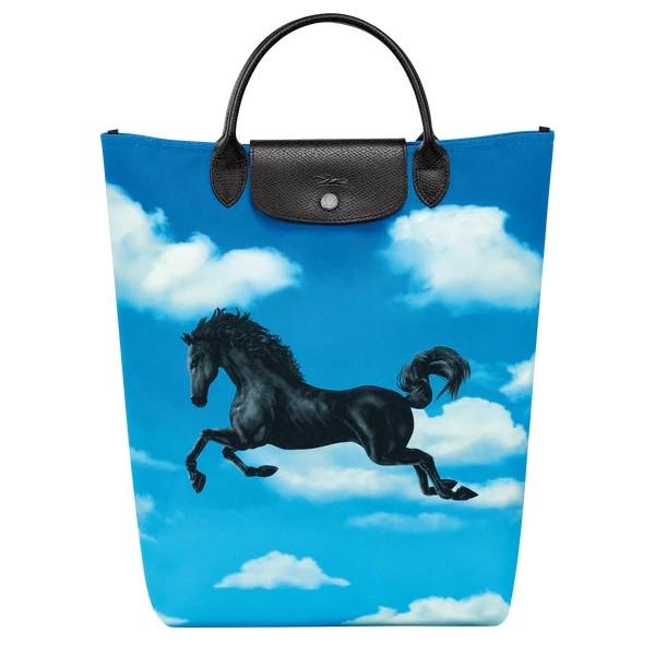Lc x ToiletPaper M Tote Bag / Cloud Blue