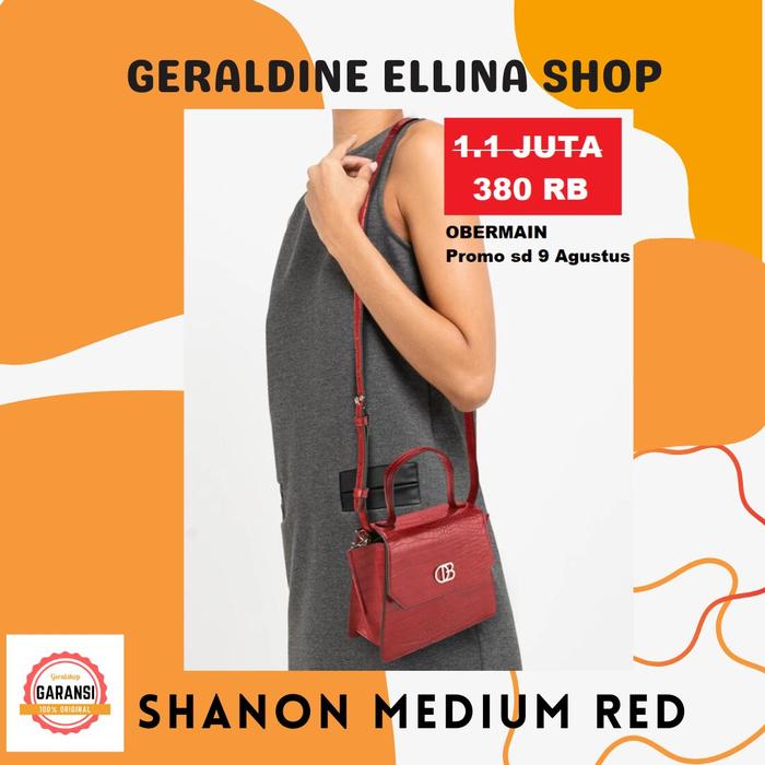 TAS WANITA OBERMAIN SALE SATCHEL BAG ORIGINAL SERI SHANON