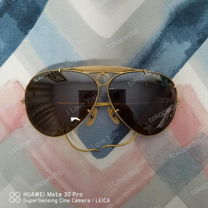 Rayban USA BL Bausch & Lomb aviator caravan wayfarer shooter 62B15TGM