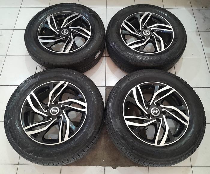 VELG BEKAS STANDAR JF RING 16 LEBAR 6,5 PCD 5X114,3 + BAN 215 65 R16