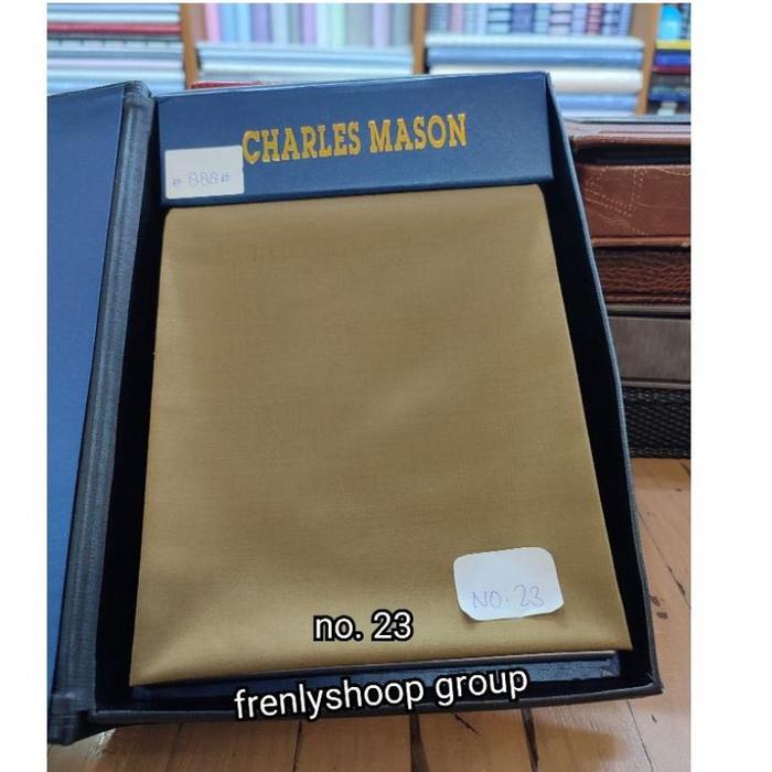 Kain Celana semi wool Charles mason / Bahan kain celana semi wool (