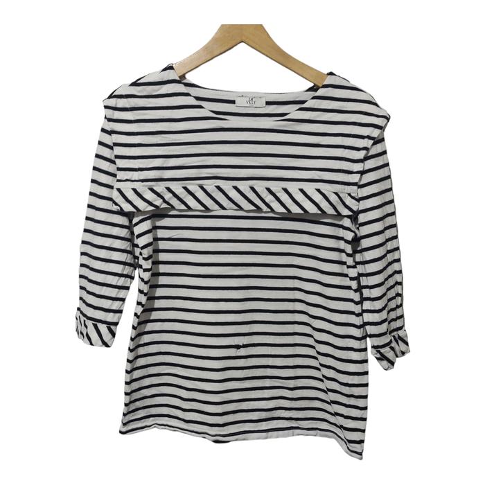 sweatshirt striped im vely S fit M (minus)
