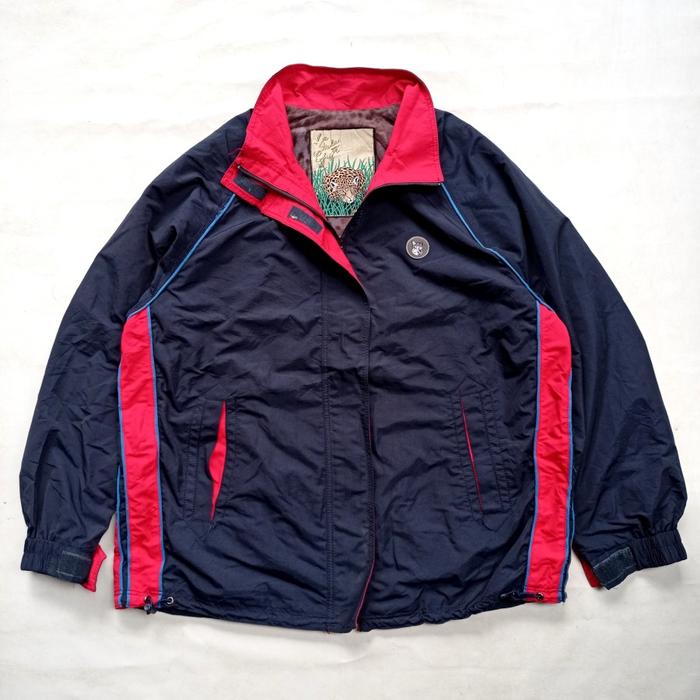 vintage 90s La moda Goji japan tritone windbreaker jacket casual