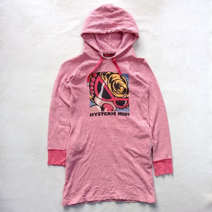 hysteric glamour mini japan hoodie dress anak remaja