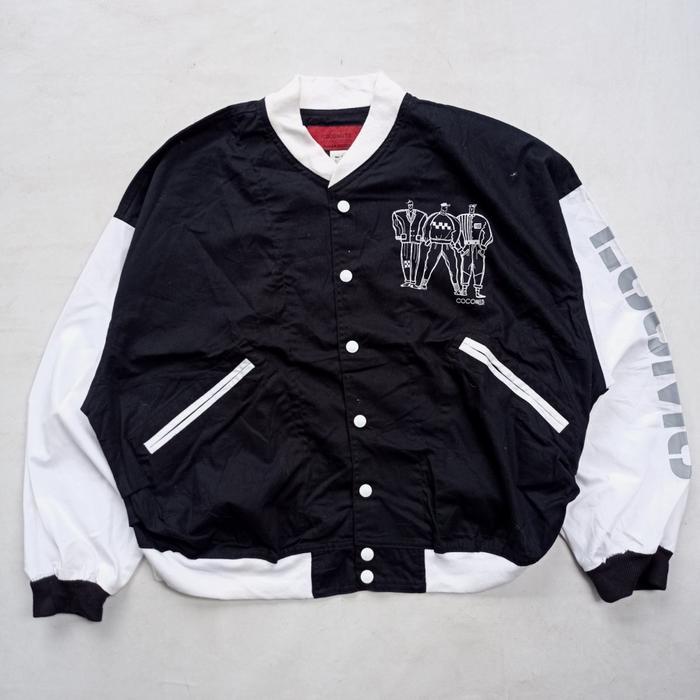 vintage 90s Coconuts Hawaii light varsity jacket twotone made in usa