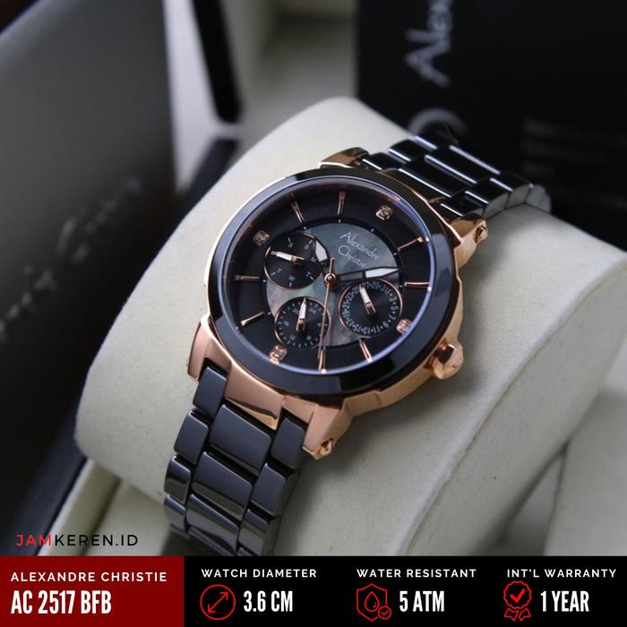 Jam Tangan Wanita Alexandre Christie 2517 AC2517 AC 2517 BF Original