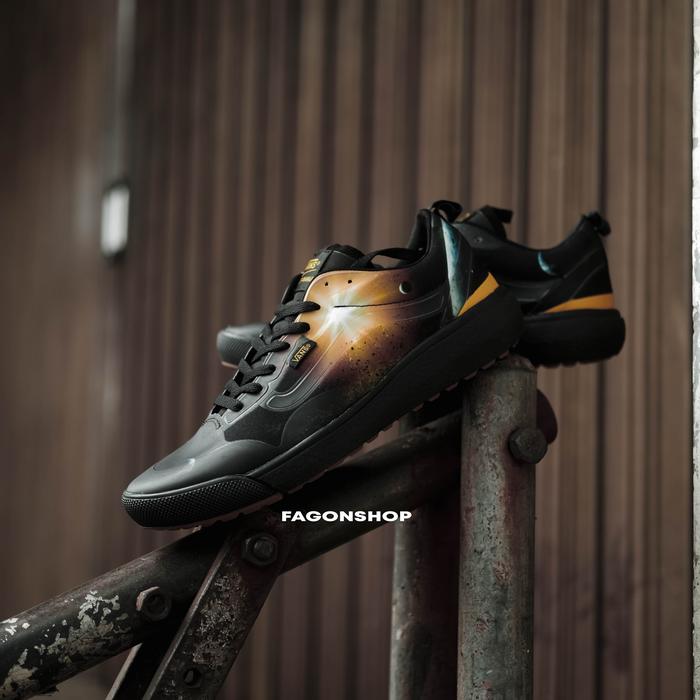VANS ULTRARANGE EXO (NATGEO) BLACK YELLOW ORIGINAL 100% - BNIB