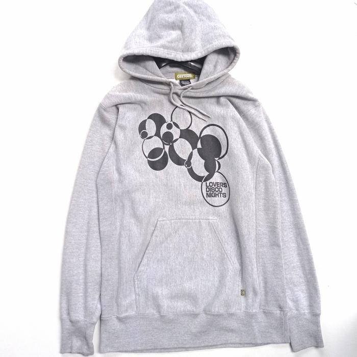 vintage cozygen japan lovers disco night pullover hoodie cavempt sacai