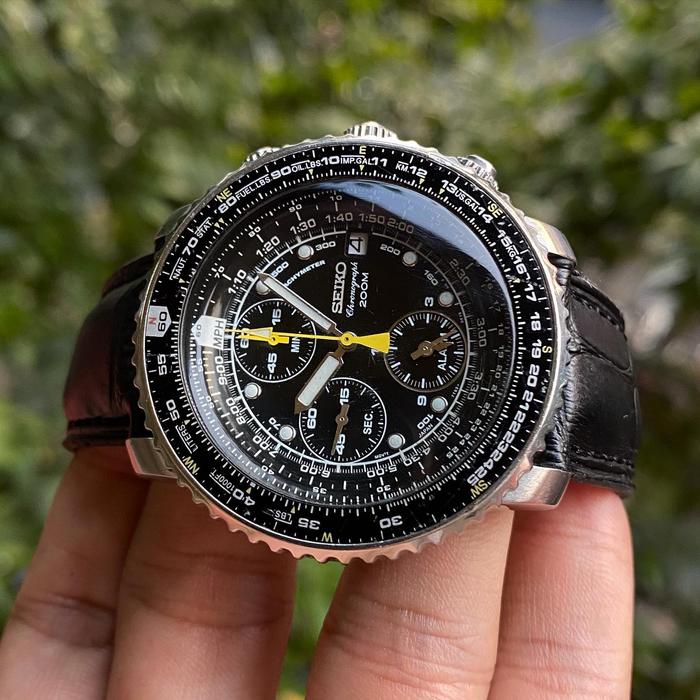 Seiko Flightmaster 7T62-0EB0 Quartz 41mm