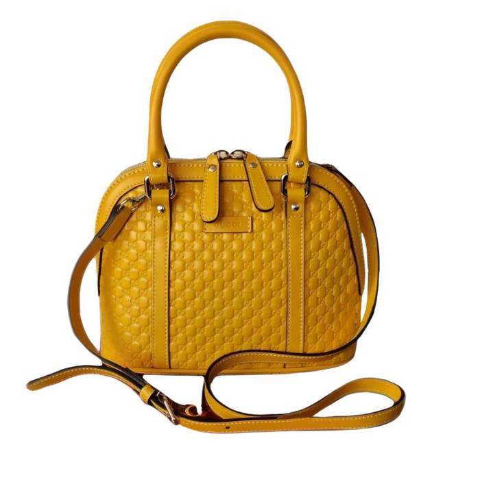 Tas Gucci Alma Small Yellow Original