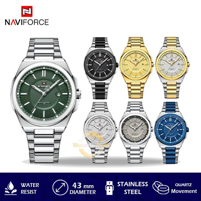 Jam Tangan Analog Pria Naviforce NF9212 NF-9212 Original Murah