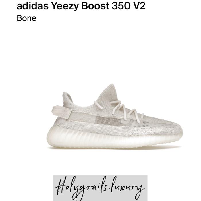 Adidas Yeezy Boost 350 V2 Bone 100% Original