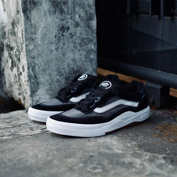VANS WAYVEE BLACK WHITE ORIGINAL RESMII
