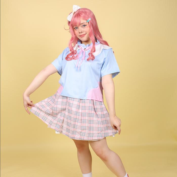 [ HZKSH ] Sakura Mochi Skirt