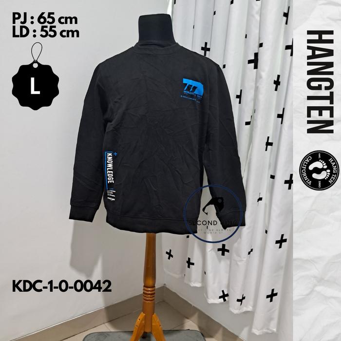 Crewneck HANGTEN ORIGINAL | Crewneck Pria | Sweater HANGTEN