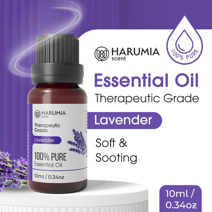 HARUMIA Essential Oil Lavender / Minyak Aromaterapi Lavender Oil Pure